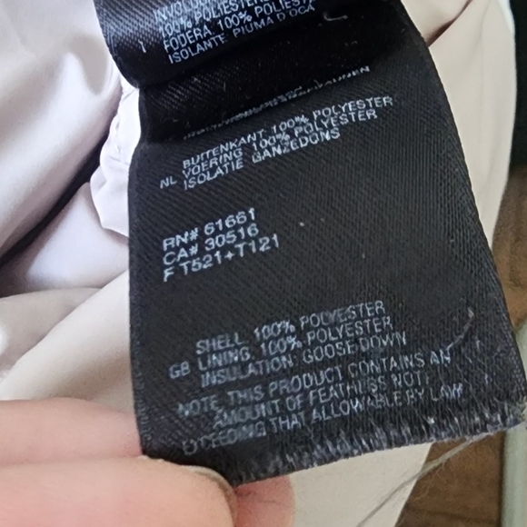 The North Face Womens White 2007 Retro Nuptse 700 Goose Down Puffer Vest Size XS - Picture 5 of 7